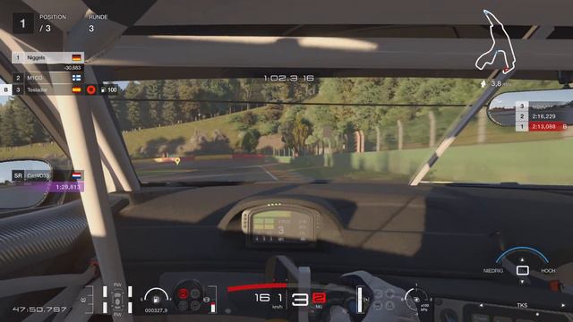 Gran Turismo 7 BMW M6 GT3 Spa Francorchamps Hotlap 2:15,3 смотреть онлайн