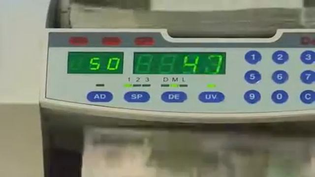 Счетчики банкнот DoCash 3000 SD и DoCash 3100 SD UV смотреть онлайн