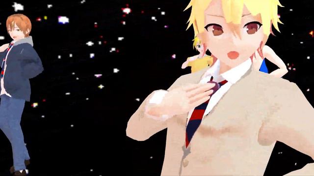 【MMD】プロセカ男子組と鏡音レン、KAITOでパラライカ【自作VRoid】 смотреть онлайн