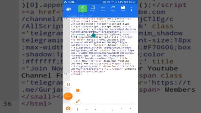 kisi bhi Script Copy Kare How To making Php and Yt Chenal or telegram Chenal Link de free php смотреть онлайн