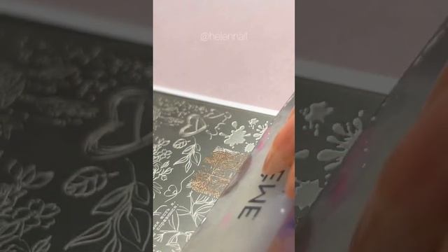 Обзор пластины для стемпинга с Озон #маникюр #nail смотреть онлайн