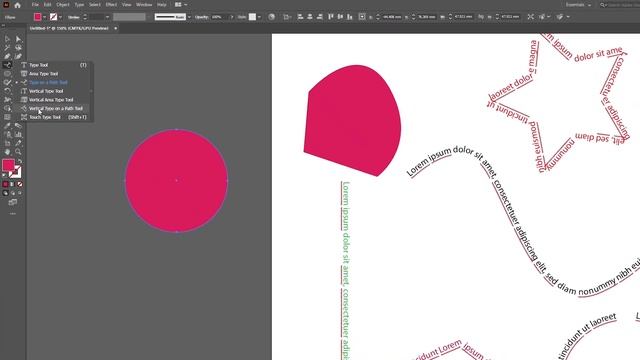 How to use vertical type on a path tool adobe illustrator cc смотреть онлайн