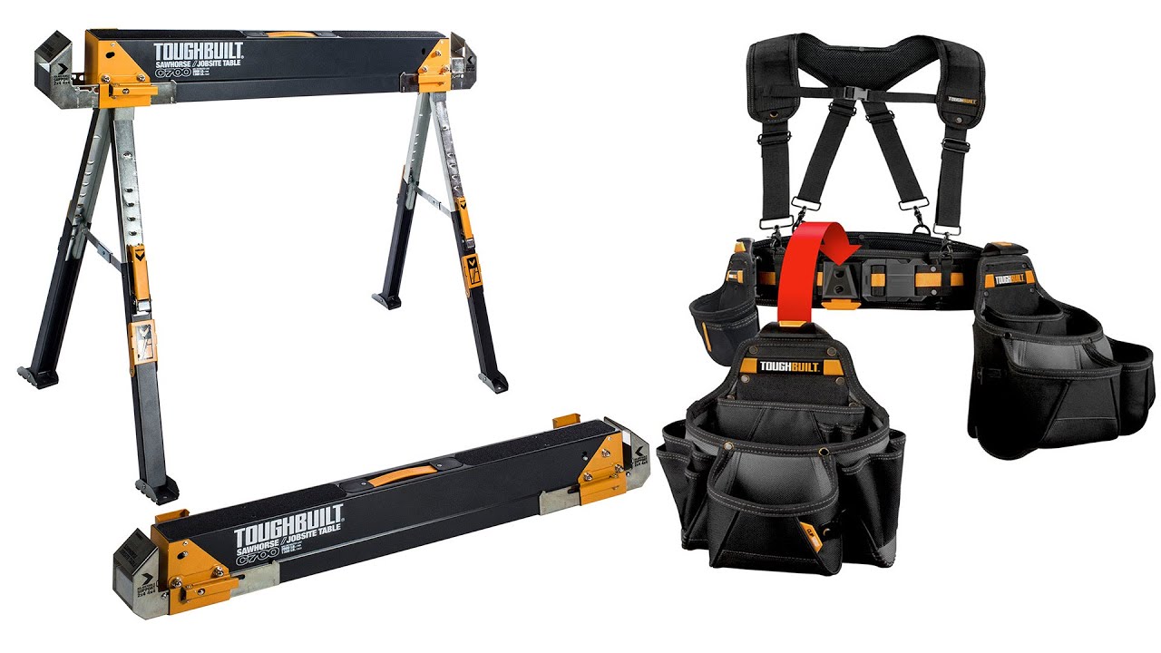 TOUGHBUILT - КОГДА НА СТРОЙКЕ ТОЛЬКО 1 РУКА .... смотреть онлайн