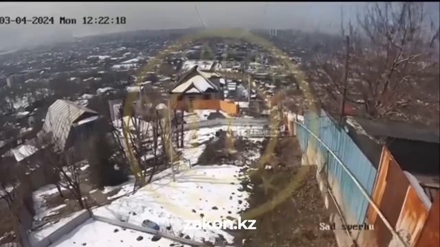 Испуганные люди и животные на камерах наблюдения при землетрясении в Алматы смотреть онлайн