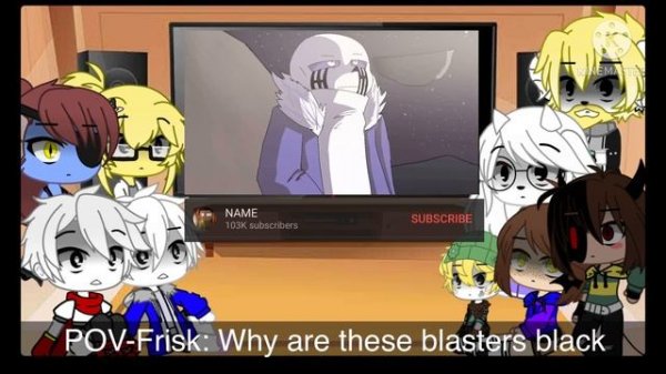 Undertale react to Error 404