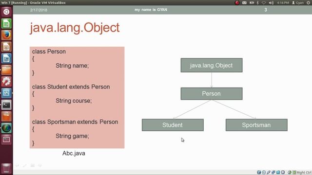 Inheritance in Java | #15 | java.lang.Object The Big Daddy of Everyone смотреть онлайн
