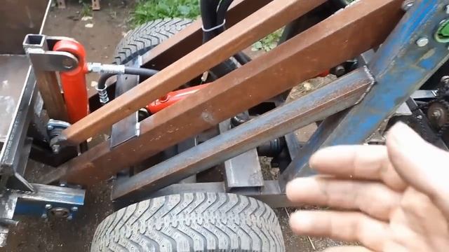 МИНИ ПОГРУЗЧИК своими руками для себя. смотреть онлайн