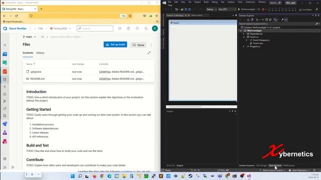 How To Push Visual Studio Project To Azure DevOps Repo смотреть онлайн