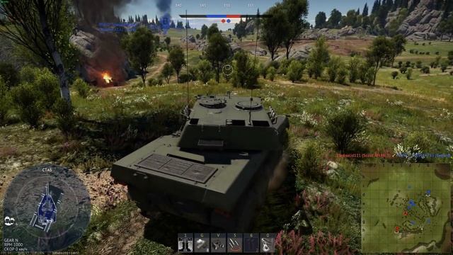 Radkampfwagen 90 «РАДИАЦИОННОЕ ЗАРАЖЕНИЕ» в WAR THUNDER смотреть онлайн