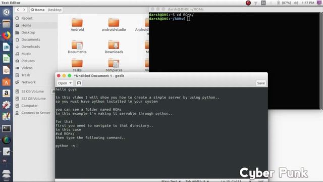 How to create Python SimpleHTTPServer..! смотреть онлайн