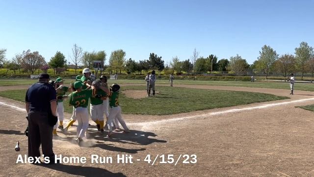 Alex Home Run Hit 4/15/2023 смотреть онлайн