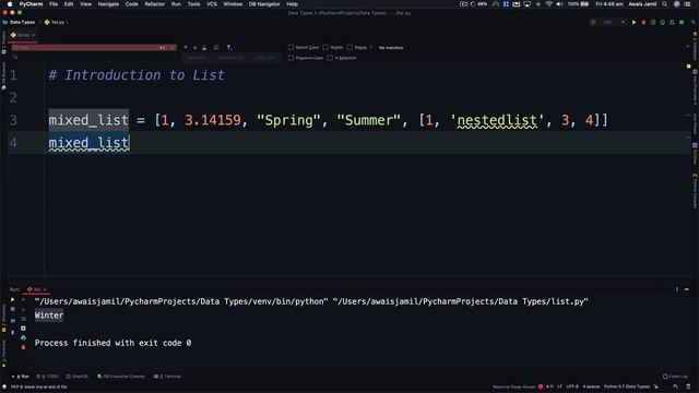 39 introduction to list in python | Python For Absolute Beginners смотреть онлайн