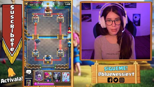 ¡SUBIR COPAS CON ESTE MAZO ES MUY FÁCIL! | Clash Royale | Blue Nessie смотреть онлайн