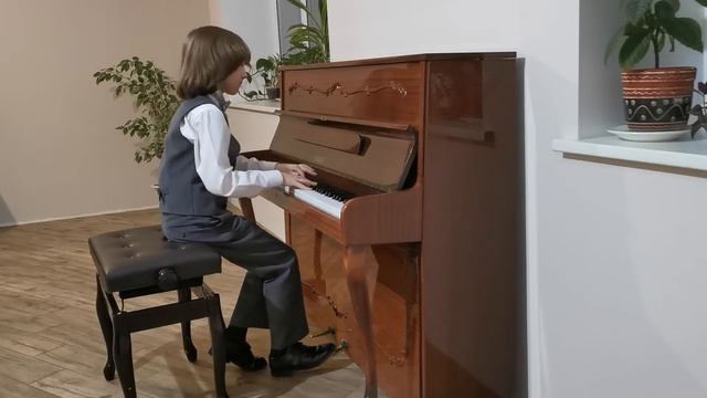 Piano Forum Online Competition 2920. Ivan Mishin Musorgskiy "Meditation" смотреть онлайн