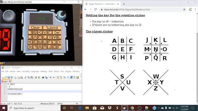 KTANE - How to - Pigpen Rotations смотреть онлайн