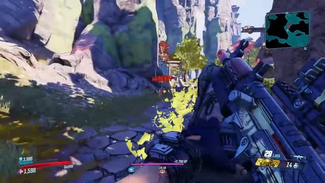 Borderlands 3 - Damned (Legendary Vladof Assault Rifle) смотреть онлайн
