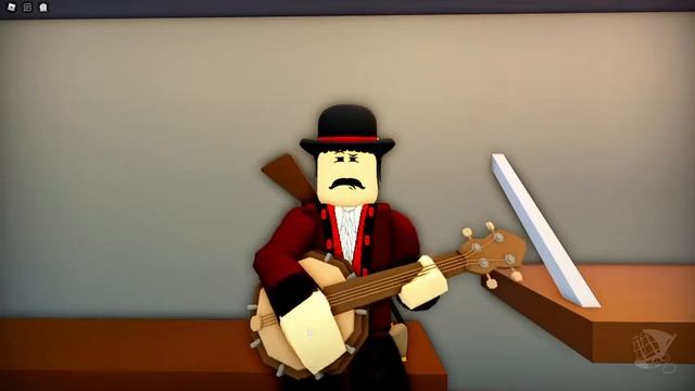 Old Town Road - Roblox Wild West Banjo Cover (With Sheets) смотреть онлайн