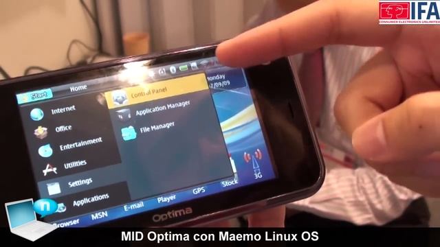 Optima MID Maemo Linux смотреть онлайн