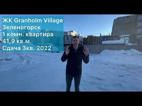 Однушка в Зеленогорске рядом с лесом (Гранхолм Виладж) смотреть онлайн