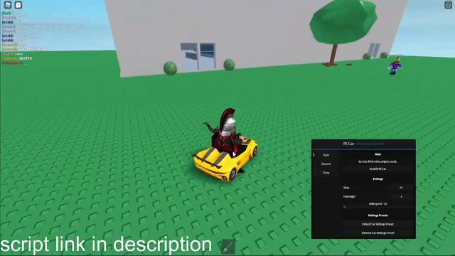 [FE] Roblox car drift script смотреть онлайн