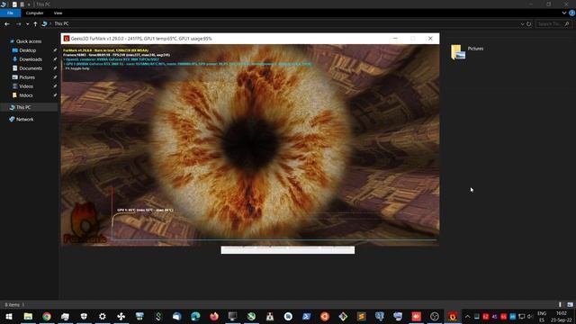 Furmark 720p - Nvidia RTX 3060Ti 8GB - 240FPS смотреть онлайн