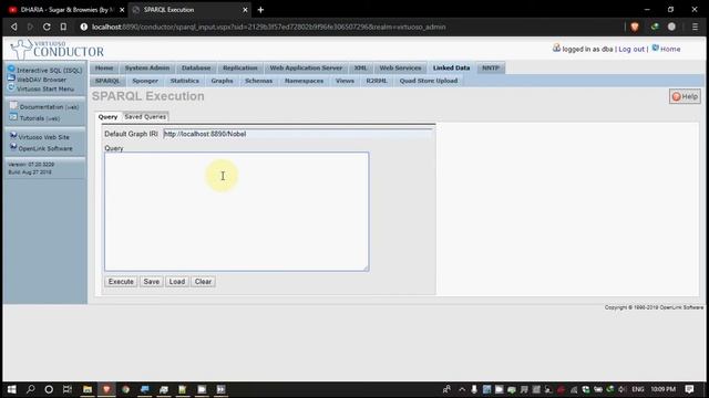 OpenLink Virtuoso Walkthrough / Tutorial