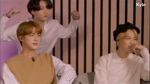 BTS на «The Tonight Show» с Джимми Фэллоном