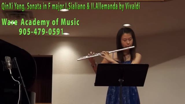 QinXi Yang, Sonata in F Major by Vivaldi смотреть онлайн