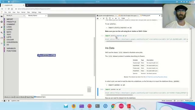 Blocks Programming in Python and R for Learning Data Science and NLP/ML смотреть онлайн