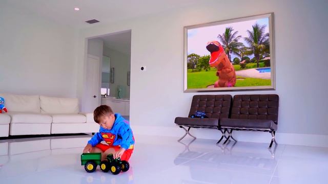 Сеня и его Трансформер Прогоняют НЛО