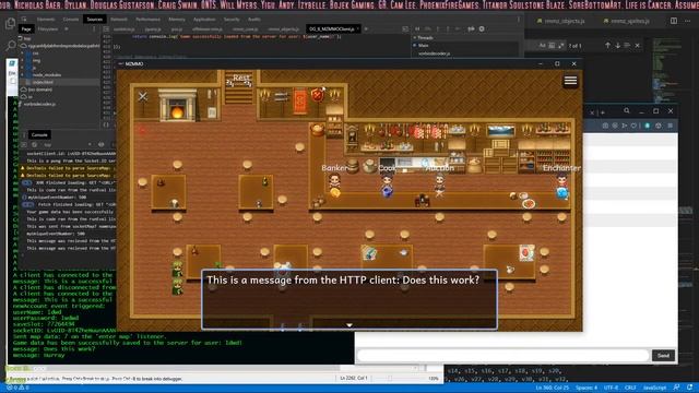 MZMMO Drawing multiple players on the same map RPG Maker MZ, MySQL, Socket.IO, Node js смотреть онлайн