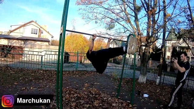 Передний Вис / МОЯ ТРАНСФОРМАЦИЯ Переднего Виса За 1 ГОД С НУЛЯ / FRONT LEVER PROGRESSION FOR 1 YEA смотреть онлайн