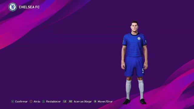 COMO CREAR EL UNIFORME DE CHELSEA PES 2020 смотреть онлайн