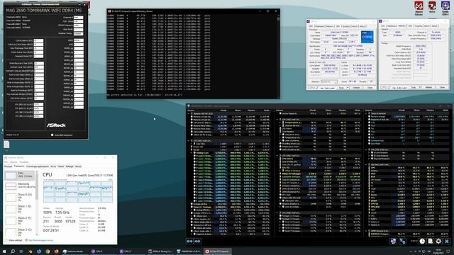 Intel 13th Gen I7 13700K Max Undervolt - Cpu Lite Load + Adaptive Offset Msi Z690
