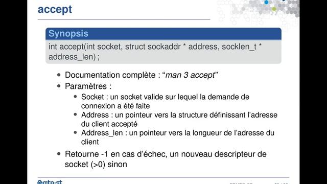 6 6 1 Serveur TCP : introduction смотреть онлайн