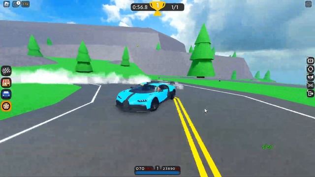 Buckati Siron Pure for 14,250,000$ CDT Test Обзор на Бугатти Широн Пьюр в КДТ Car Dealership Tycoon смотреть онлайн