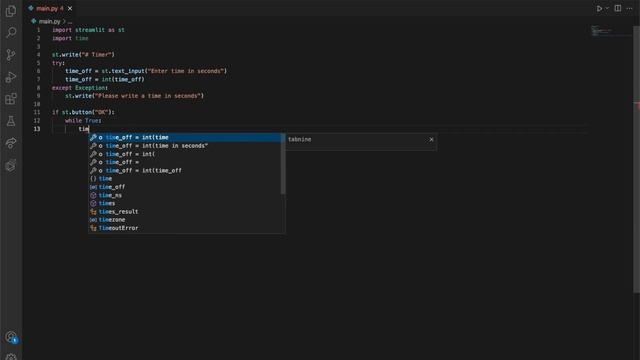 How to make a timer with streamlit in python | Not so Pro Python Tutorials смотреть онлайн