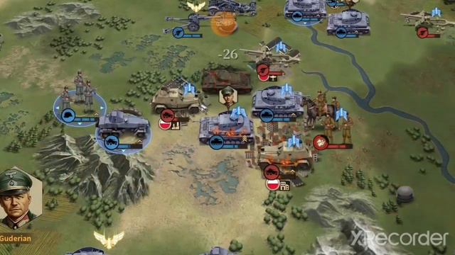 Glory of Generals 3 Blitzkrieg Campaign Playthrough смотреть онлайн