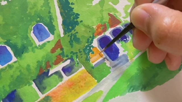 painting kiki's cottage? (ft. Paul Rubens 36-set Opaque Watercolors) смотреть онлайн