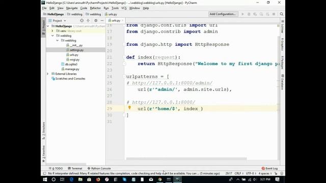 005 Django==1.11 - Create and Working with Virtualenv on Django Project смотреть онлайн