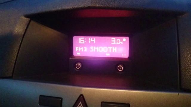 Vauxhall Astra 1.6 5 Door Radio Fault 'Extern In'