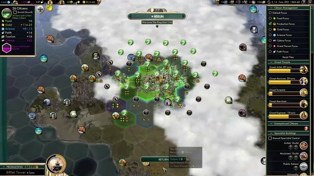 Civilization 5 Deity - Ep. 9 - Let's Play Korea (Modded Gameplay) смотреть онлайн