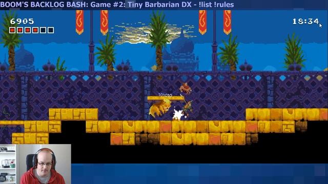 BOOM'S BACKLOG- Game #2: Tiny Barbarian DX (PC/Steam) (any%) (blind) part 01 смотреть онлайн