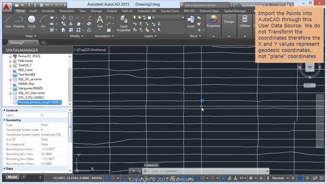 Managing complex ASCII Points files - Spatial Manager™ (SR) смотреть онлайн