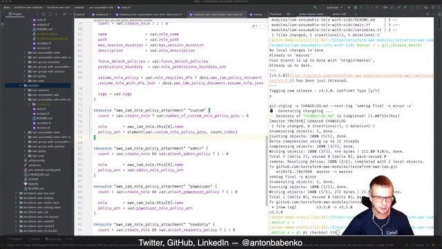 Terraform AWS modules live-coding смотреть онлайн