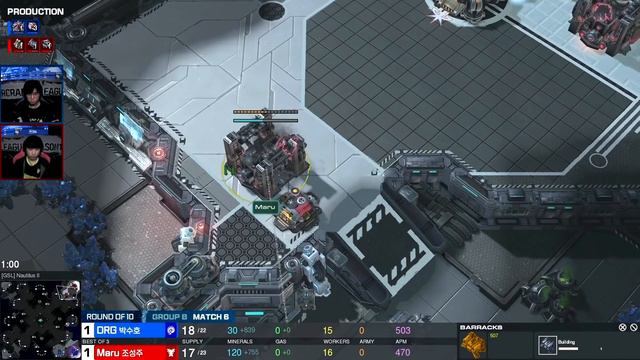 [2022 GSL Season 1] DRG (Z) vs. Maru (T) | Группа B | Матч 6 | Ro.10 смотреть онлайн