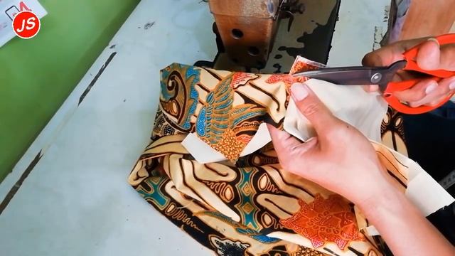Menjahit Saku Bobok Pada Kemeja Batik | Batik Berfuring Part 2