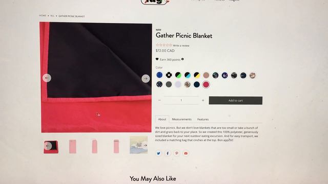 My First Impression of The Lug Gather Picnic Blanket (NOT A REVIEW) смотреть онлайн