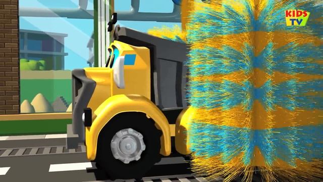 Crazy Construction | Truck Wash | Promo | Trailer | Cartoon Video For Toddlers by Kids Tv смотреть онлайн