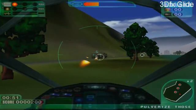 Старые компьютерные игры MS-DOS для 3dfx Voodoo: Extreme Assault - 1998 год. смотреть онлайн